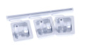 Button - C00535893 488000535893 Button Display Vertical White M10 [Whirlpool Indesit]